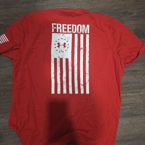 Mens Under Armour Freedom Tee